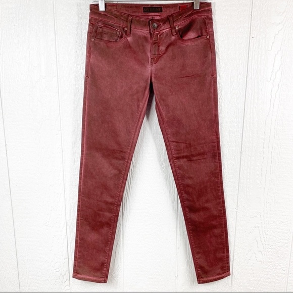 Cult of Individuality Red Teaser Skinny Jeans - Picture 1 of 12